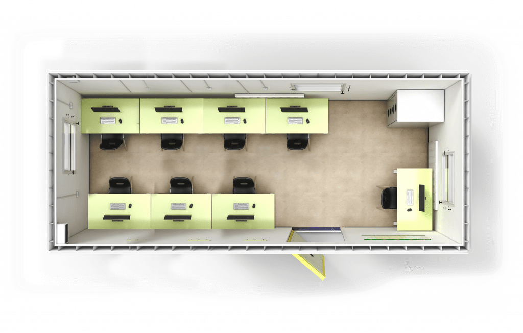 Mobile welfare ground plan