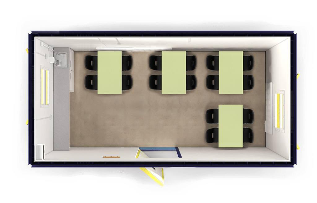 Mobile welfare ground plan