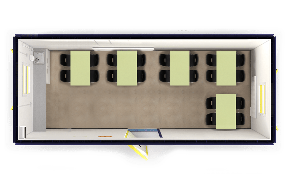 Mobile welfare ground plan