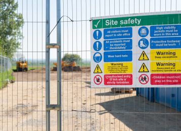 Site safety reminders: Safety Signs and Fire Safety